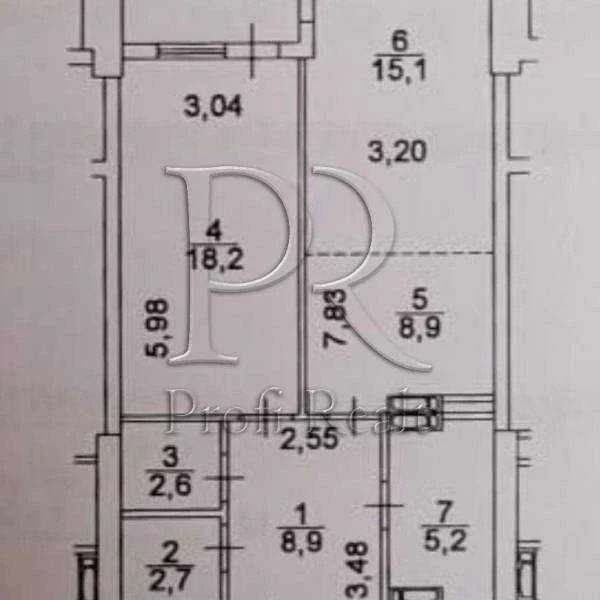 Sale of a 2-room apartment of 66 m², Holoseevskiy avenue, 95A