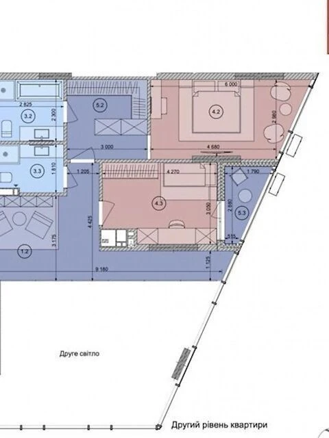 For sale 4-room apartment 175 sq. m. on Vasylkivska Street 1 • ID 34