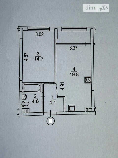 Продажа 1к квартиры 47.1 кв. м по ул. Семьи Кристеров 14 •
