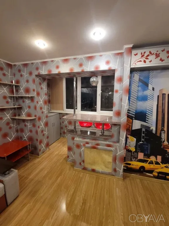 1 room apartment, 17v Verbytskoho St.