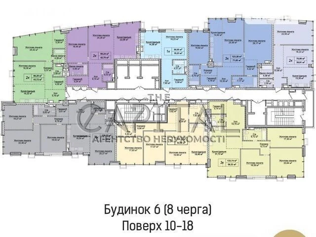 Sale of 3-room apartment 89 sq. m. on Andriy Verkhoglyada St. 8/6 •