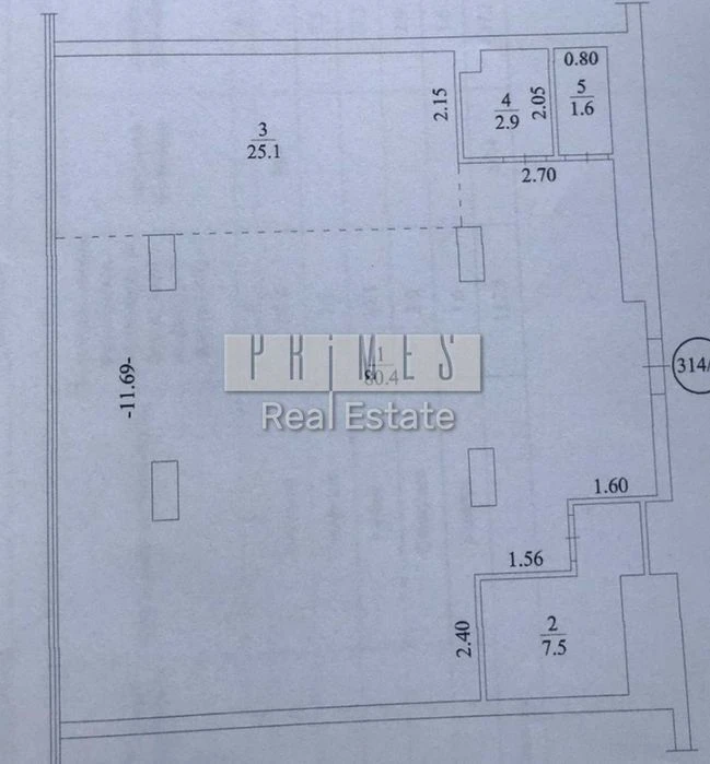 Продаж 2к квартири без ремонту, ЖК Delmar, вул. Андрія Верхо