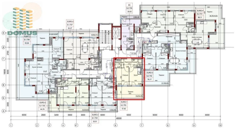 Продам 1 комн квартиру с террасой. ЖК Пространство на Дачной