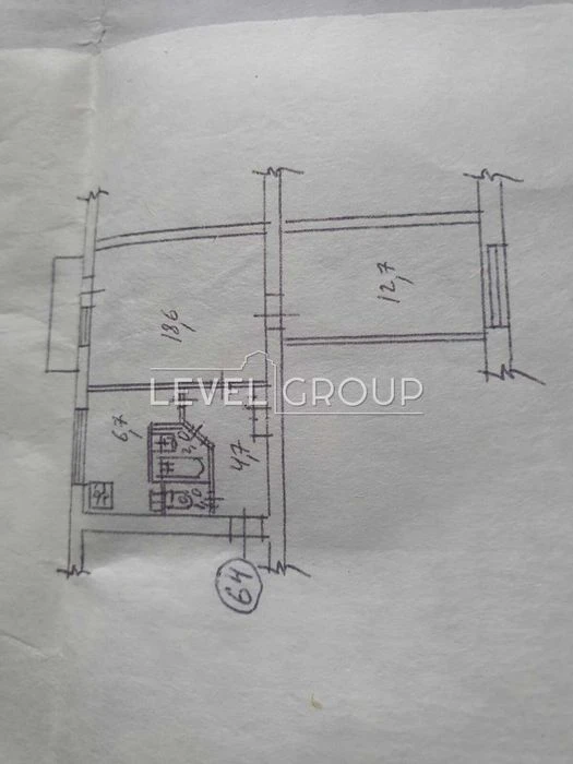 2-room apartment for sale, 58 Degtiarivska St. Special project WITHOUT %