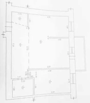 2-кімнатна квартира, новобудова, Центр