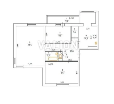 Urgent! 3-room apartment for sale with renovation, Obolon, Boga St.