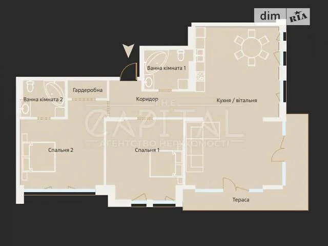 Sale of 3-room apartment 125.8 sq. m. on Bolsunovska st. 21 • ID