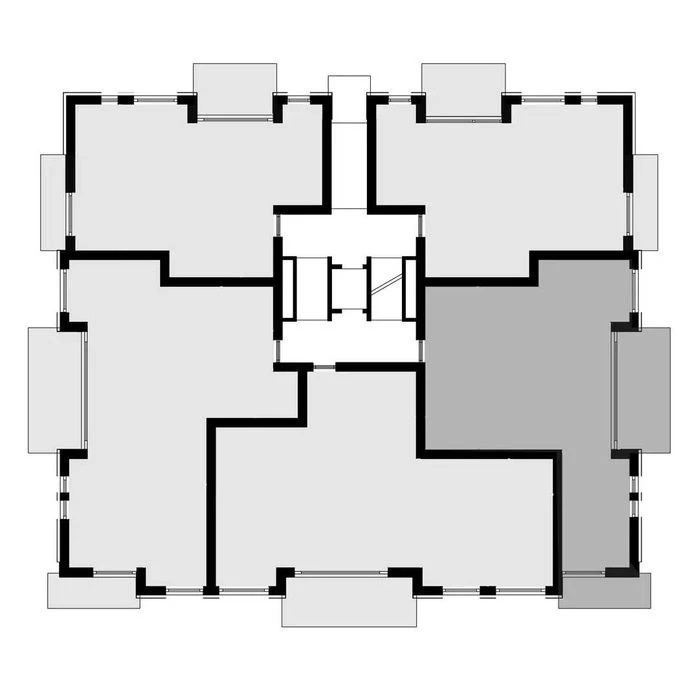 2-кімнатна квартира 98,3 м² у клубному містечку SHERWOOD  Уж