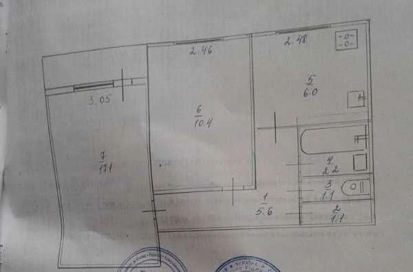 2-room apartment for sale, 23V Mudraka (Naumova) Street, Novobilichi Svyat
