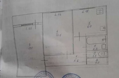 2-room apartment for sale, 23V Mudraka (Naumova) Street, Novobilichi Svyat
