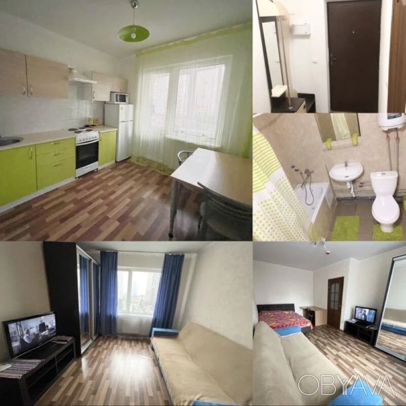 1-room apartment, 36 square meters. m