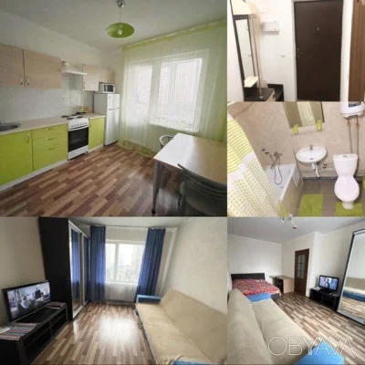 1-room apartment, 36 square meters. m