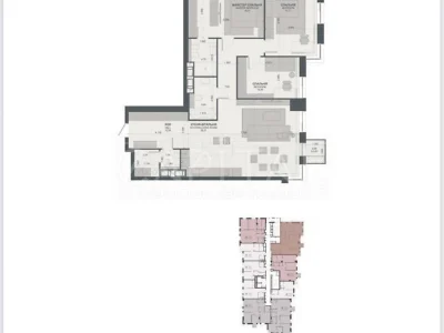 Sale of 4-room apartment 123 sq. m. on Vasylya Tyutyunnyka 39/2 •