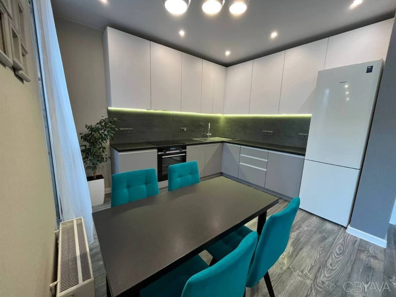 1-комнатная квартира, 60 кв.м