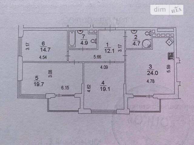 Продаж 3к квартири 106 кв. м на вул. Предславинська 44 • ID