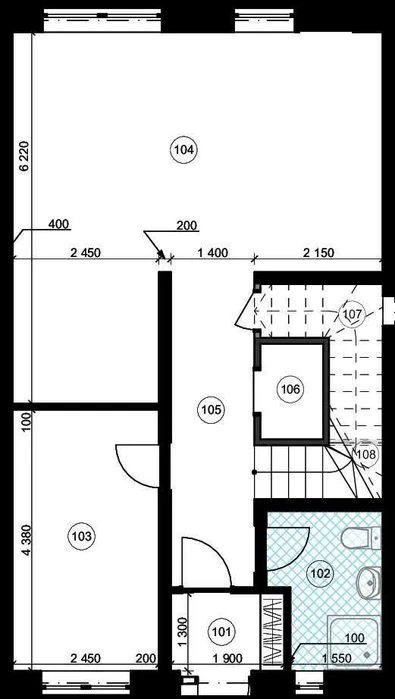 A new house for finishing in Tairovo district is for sale