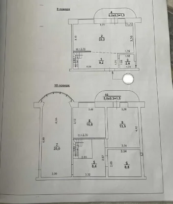 Продам 3-х ком на Днепродороге 104 кв.м за 59 500 у.е