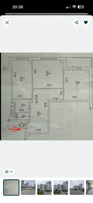 Apartment in the Prolisok residential complex, 72 sq.m., owner-occupied, no commission