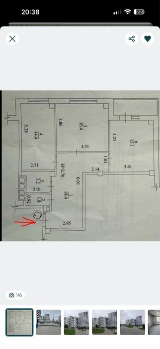 Apartment in the Prolisok residential complex, 72 sq.m., owner-occupied, no commission