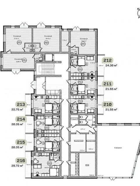 Sale of 1-room apartment 40 sq. m. on 7 Rimsky-Korsakov St. •