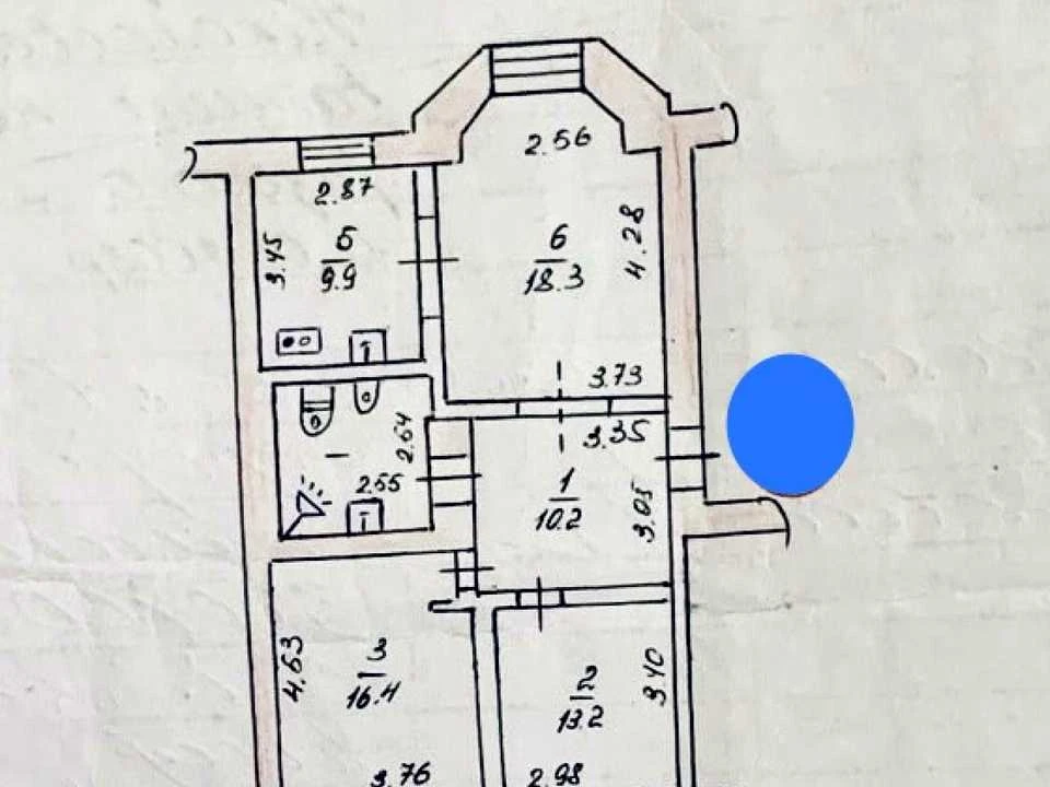Apartment. Zaporizhzhia, Mayakovsky Ave.
