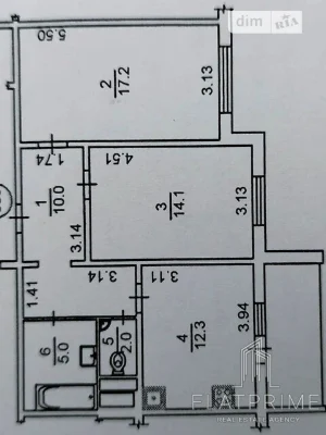 Sale of 2-room apartment 66.8 sq. m. on Sofia Rusova Street 3 • ID 3