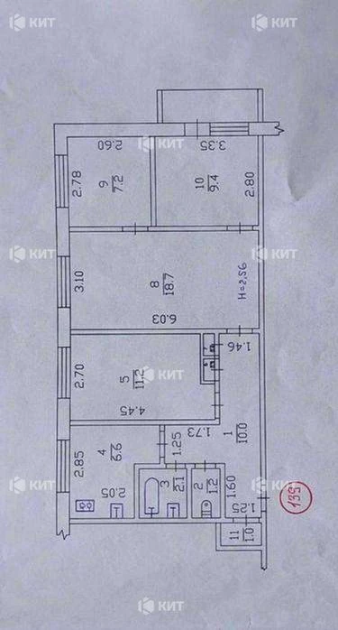 4 rooms, 69 sq. m., Kholodnaya Gora, Zolochivska St., 26, RE-134602