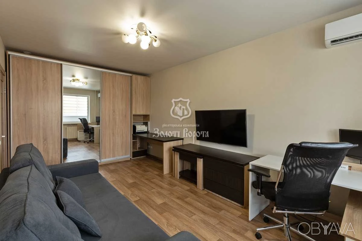 1-room apartment, 38.30 sq.m.