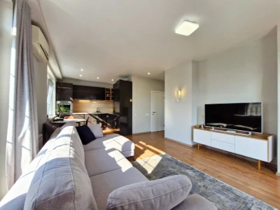 I am selling a large apartment of 60m. 1 bedroom + kitchen-living room of 25m.