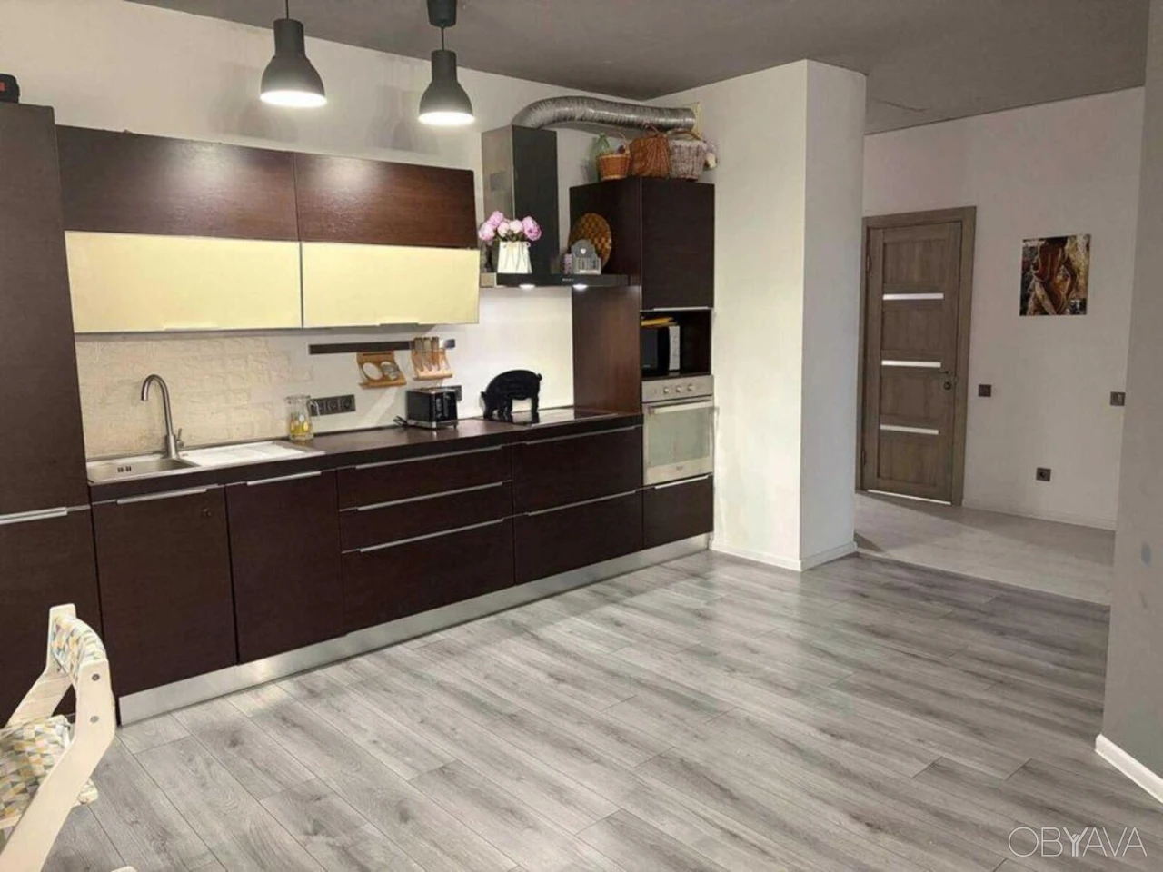 3-room apartment, 77 sq.m