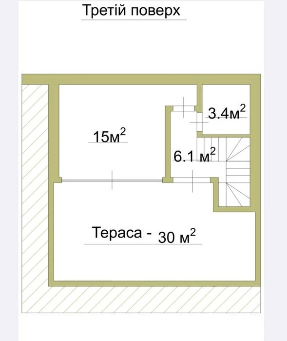 Продам дом с подвалом и террасой в районе 16 в.
