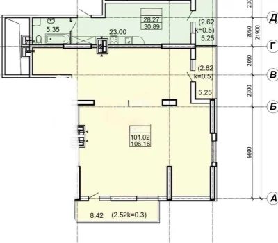 Продам трехкомнатную квартиру в Акрополь, 5ст В Фонтана. Парк