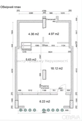 2-room apartment, 36 sq.m.