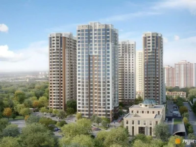 WITHOUT% 2-room apartment for sale in the Zeleny Ostrov 2 residential complex, Sikorsk St.