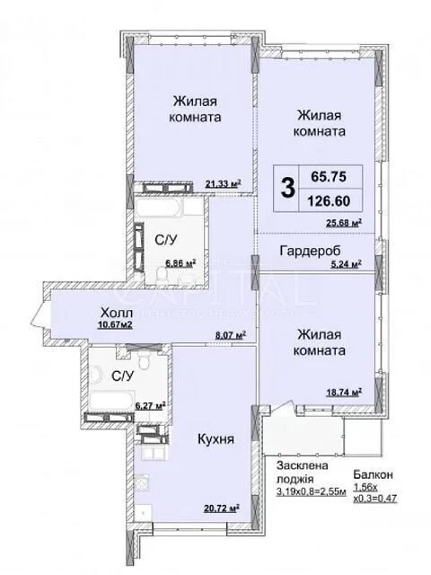 Продаж 3к квартири 127 кв. м на вул. Андрія Верхогляда 15Б •