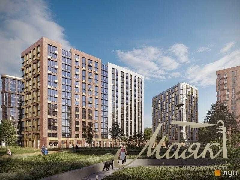 WITHOUT% 3-room apartment for sale in LUCKY LAND residential complex, Svyatoshinsky district,
