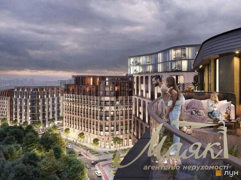 WITHOUT% 3-room apartment for sale in LUCKY LAND residential complex, Svyatoshinsky district,