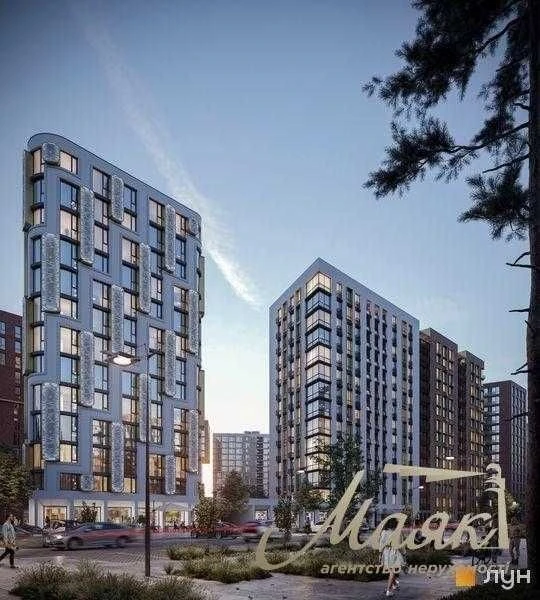 WITHOUT% 3-room apartment for sale in LUCKY LAND residential complex, Svyatoshinsky district,