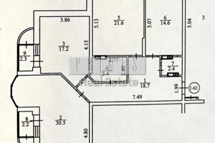 Продаж 3-к квартири 115 м² у центрі Печерськ Лабораторний пр