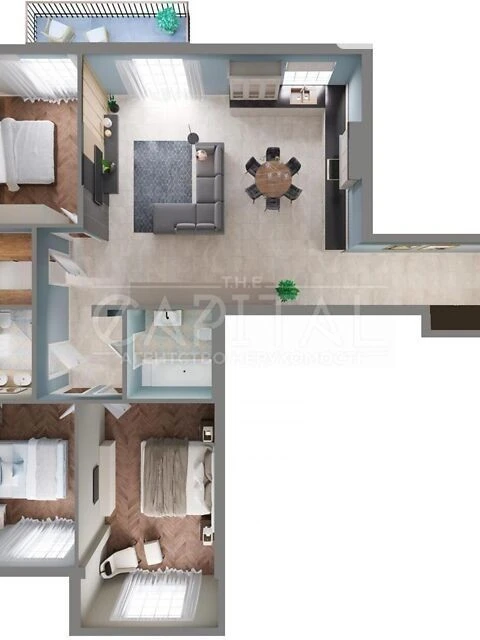 Sale of 4-room apartment 135 sq. m on Grigory Kochura St. 19/8 •
