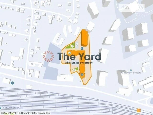 Sale of 2-room apartment 101.34 sq. m on Zaliznychne highway 45A • ID