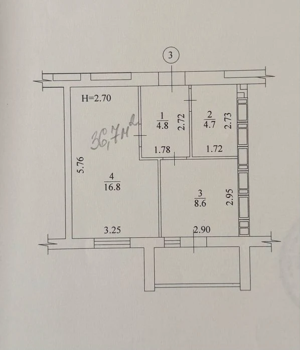 One-room apartment, 1st floor, new building, Ptichka residential complex