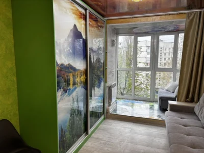 Wonderful 2-room apartment 5/12 on Satovka Street, Krasnodarskaya 17