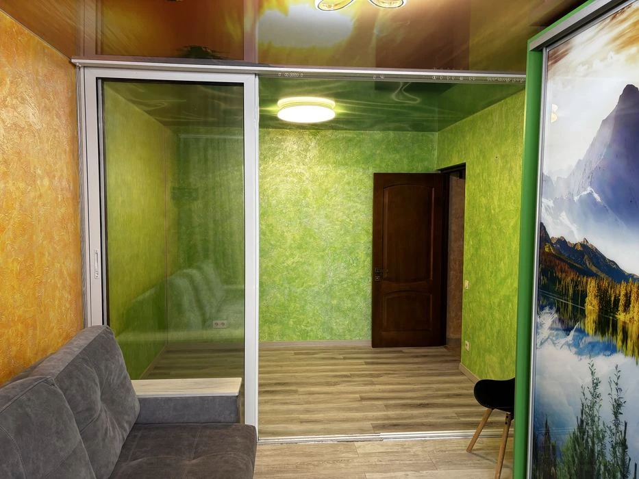 Wonderful 2-room apartment 5/12 on Satovka Street, Krasnodarskaya 17