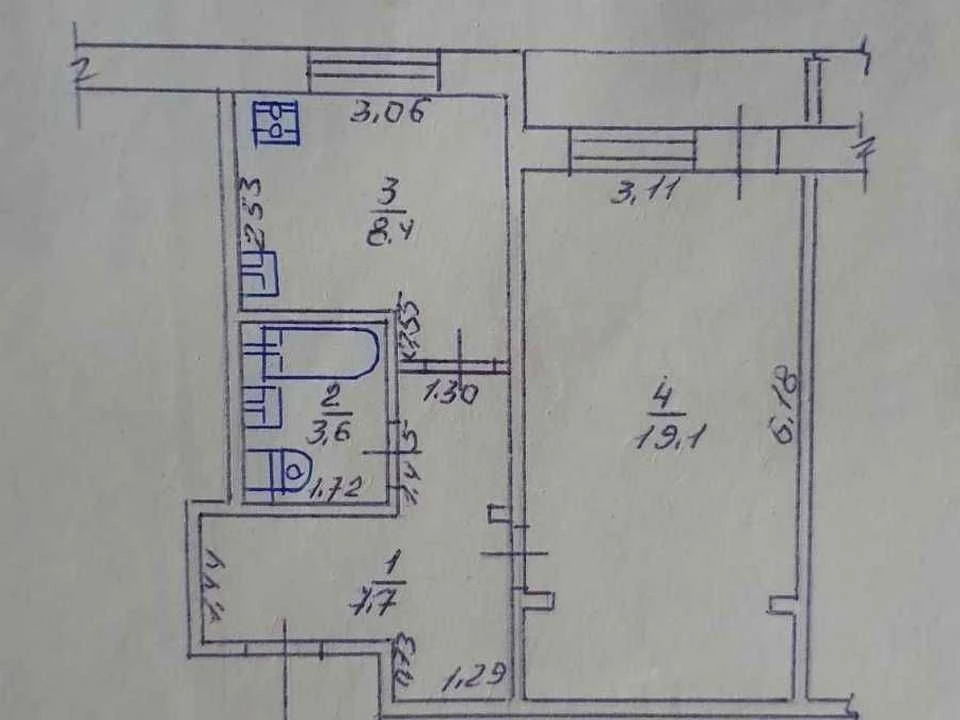 Apartment. Kharkiv, Kyrgyzka St.