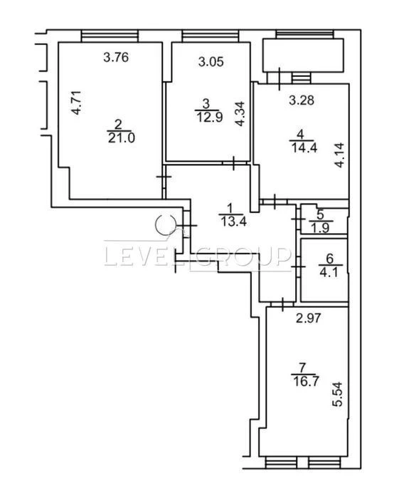 Apartment for sale in the residential complex Genesis, Solomianskyi