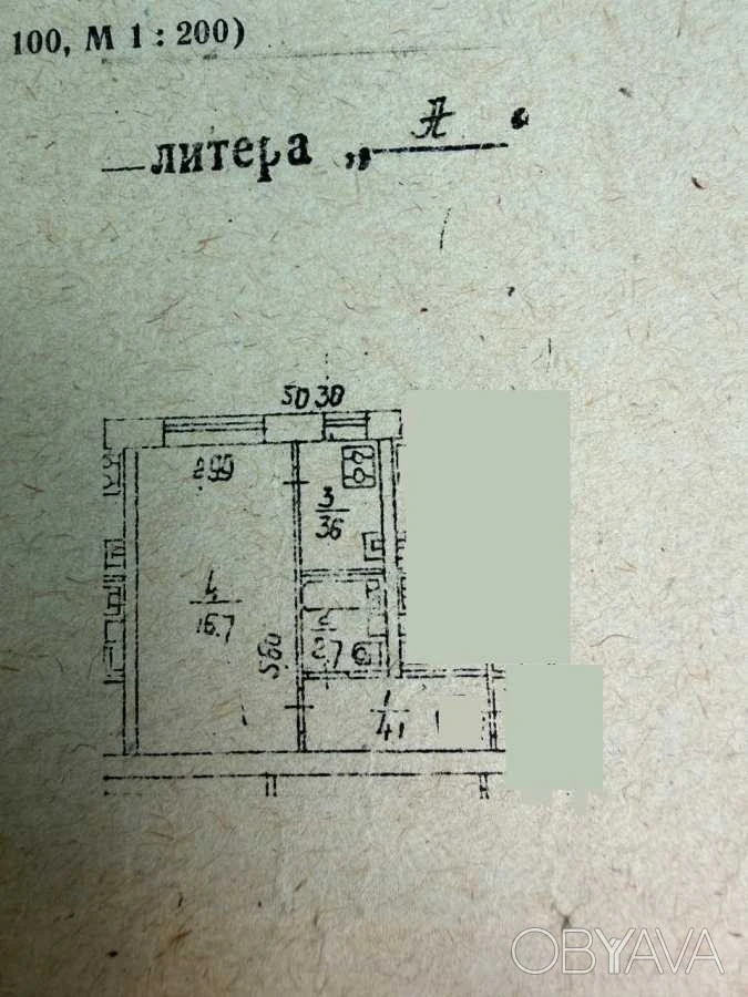 1-room apartment, 27.10 sq.m.