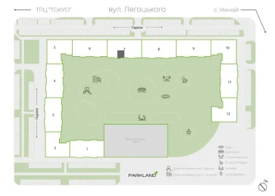 1-кімнатна квартира з ремонтом | PARKLAND | Ужгород - PL 7.1