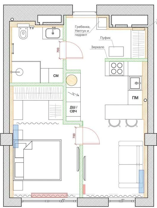 Продам власну квартиру 40м2 в ЖК Катеринославський