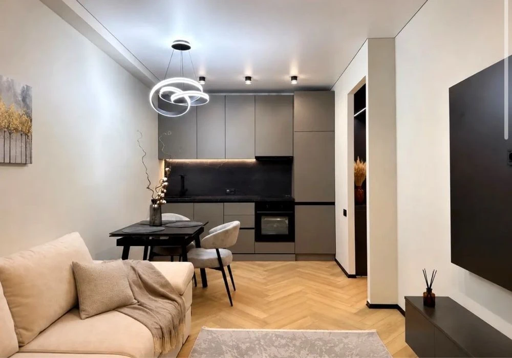 Stylish and cozy apartment for sale in the Nova Angliya residential complex, building